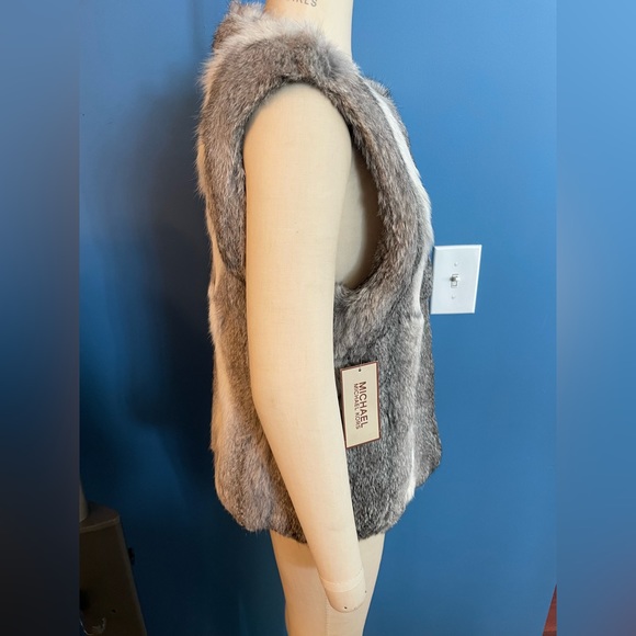 Michael Kors rabbit fur vest - Picture 4 of 6